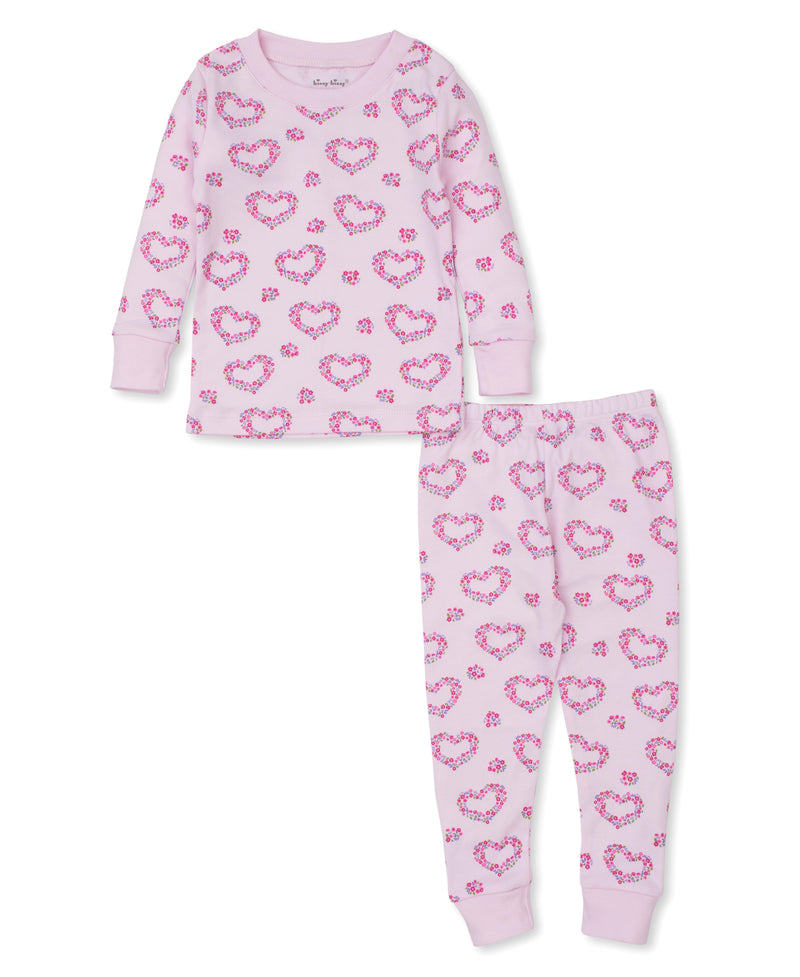 Hearts Abloom Print Pajama Set - Kissy Kissy