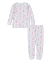 Ballet Blossoms Print Toddler Pajama Set - Kissy Kissy