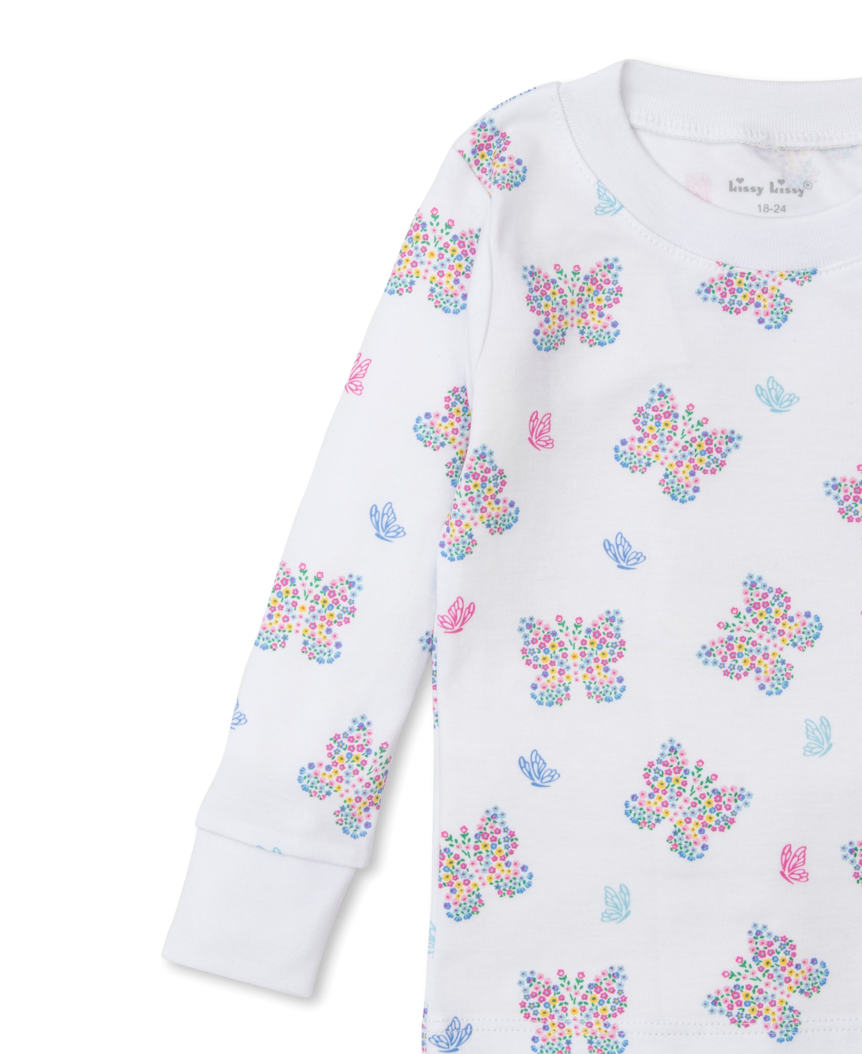 Butterfly Flutters Toddler Pajama Set - Kissy Kissy
