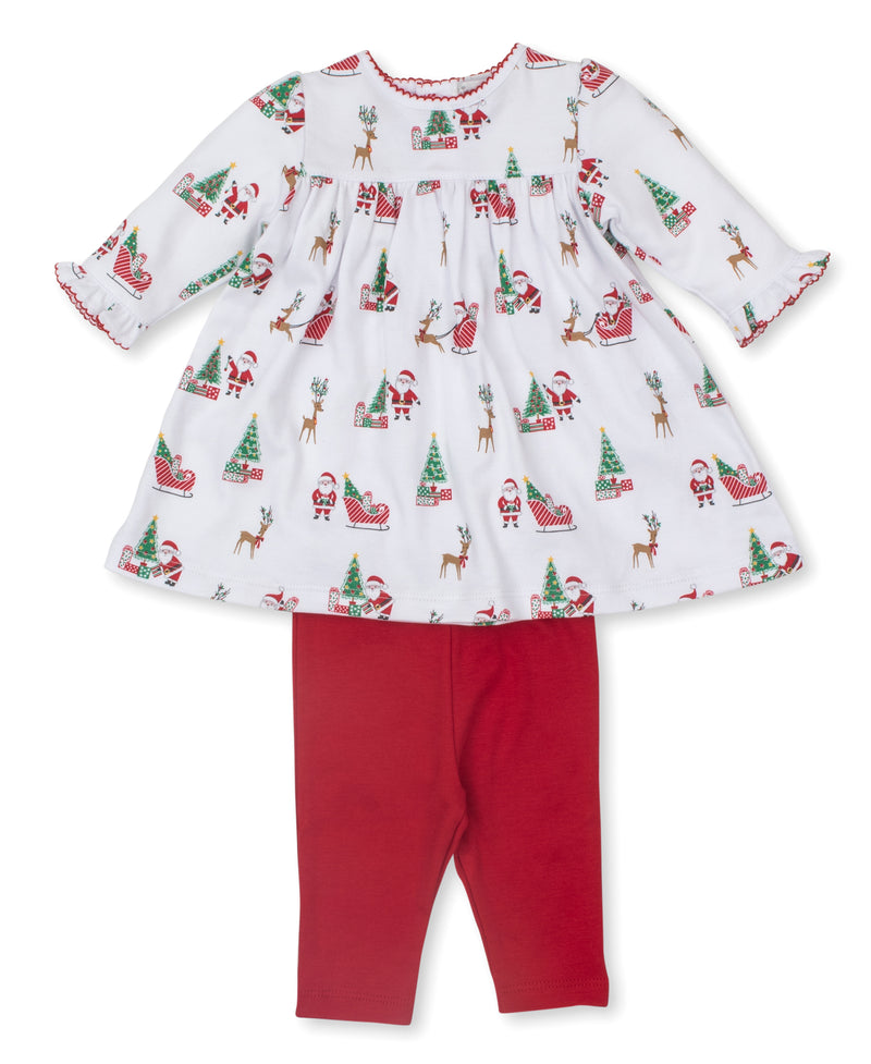 Santa's Sleigh Dress Set - Kissy Kissy