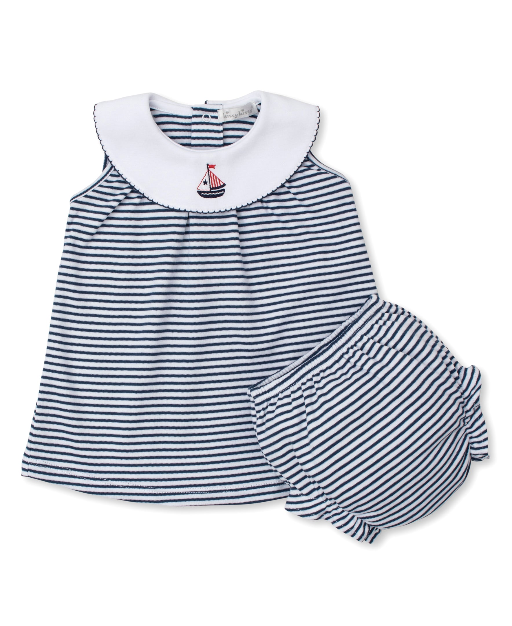 Summer Regatta Stripe Dress Set - Kissy Kissy