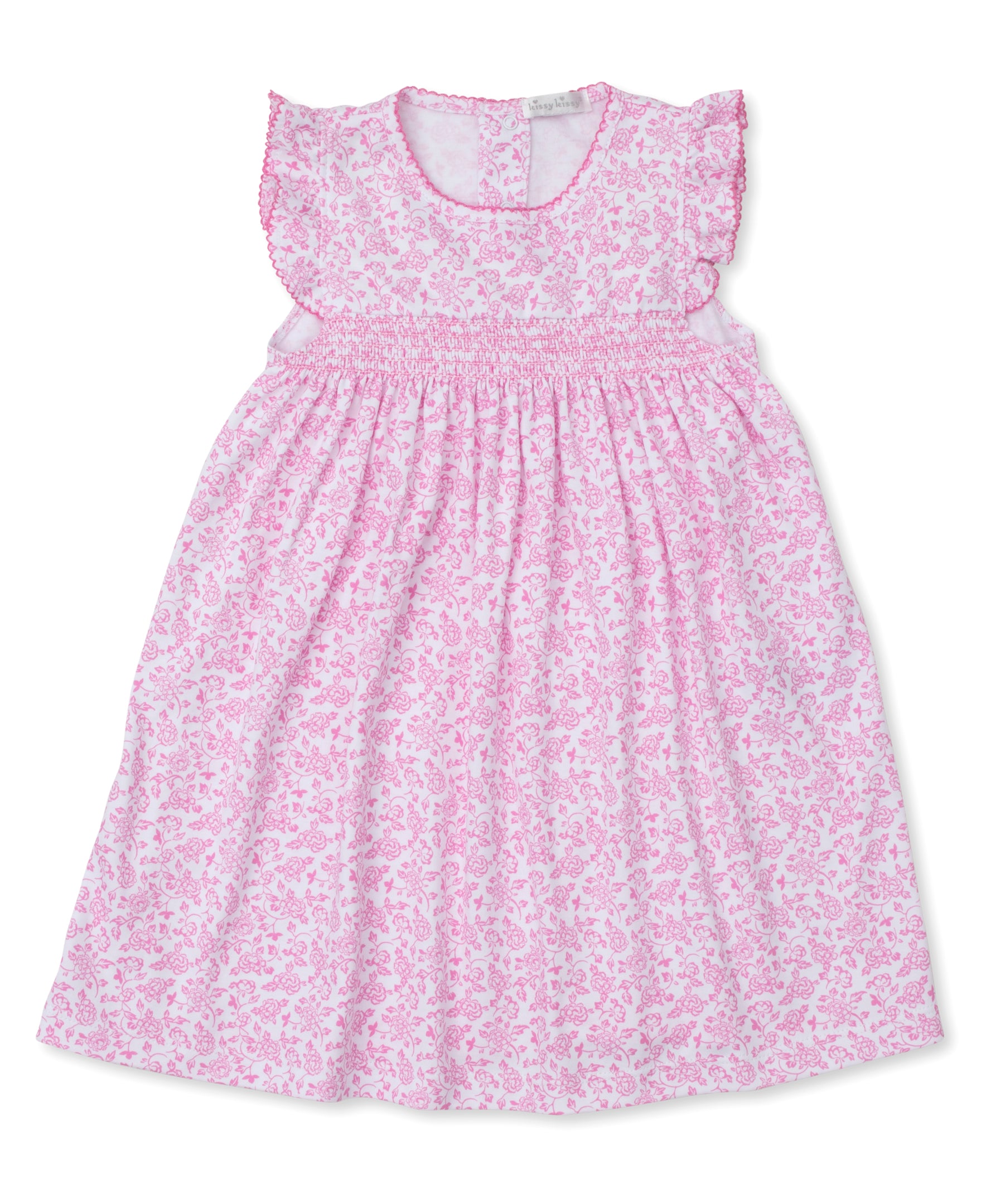Blooming Vines Pink Toddler Dress - Kissy Kissy