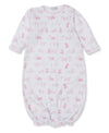 Puppy Dog Fun Pink Convertible Gown - Kissy Kissy