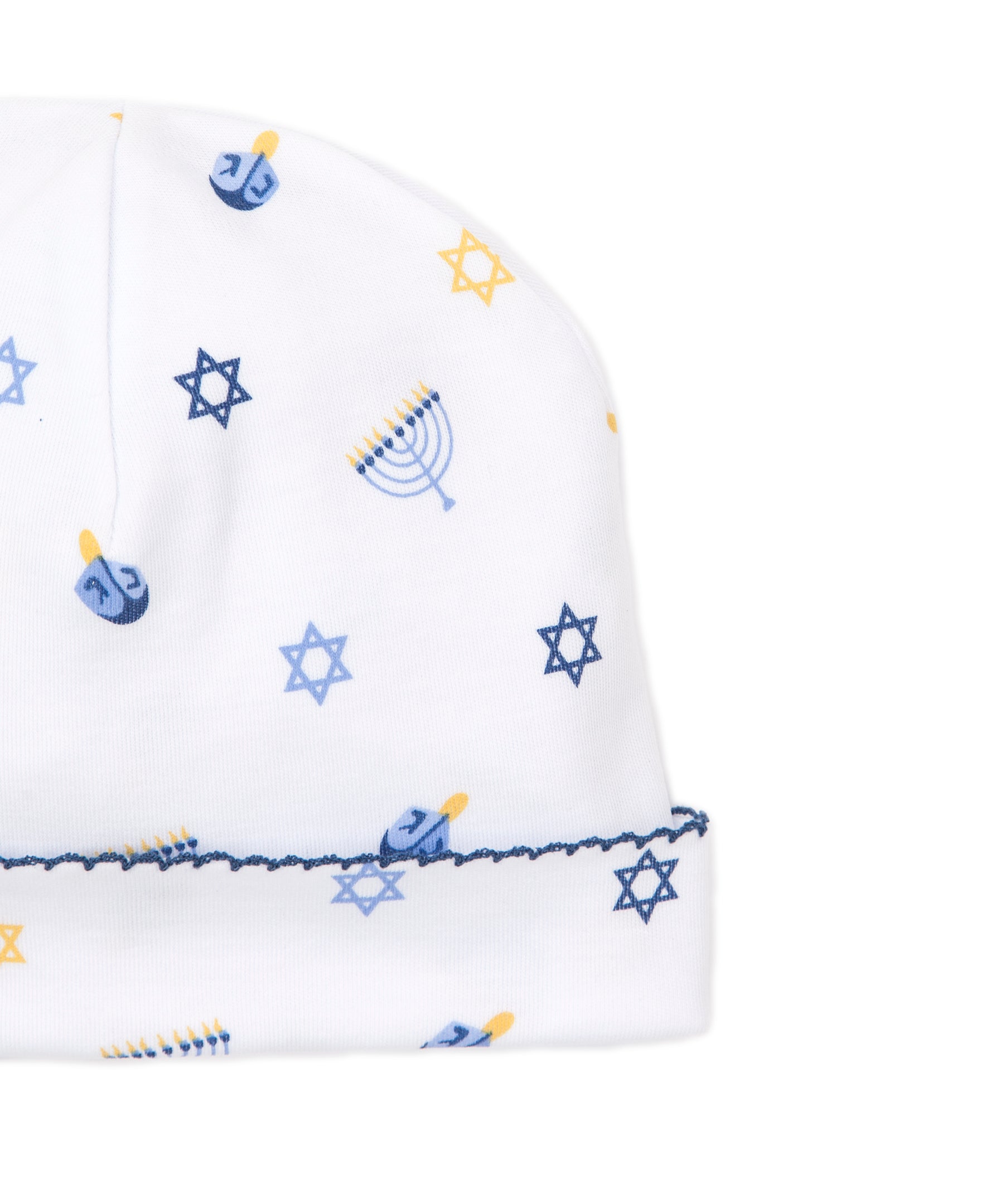 My First Hanukkah Print Hat - Kissy Kissy