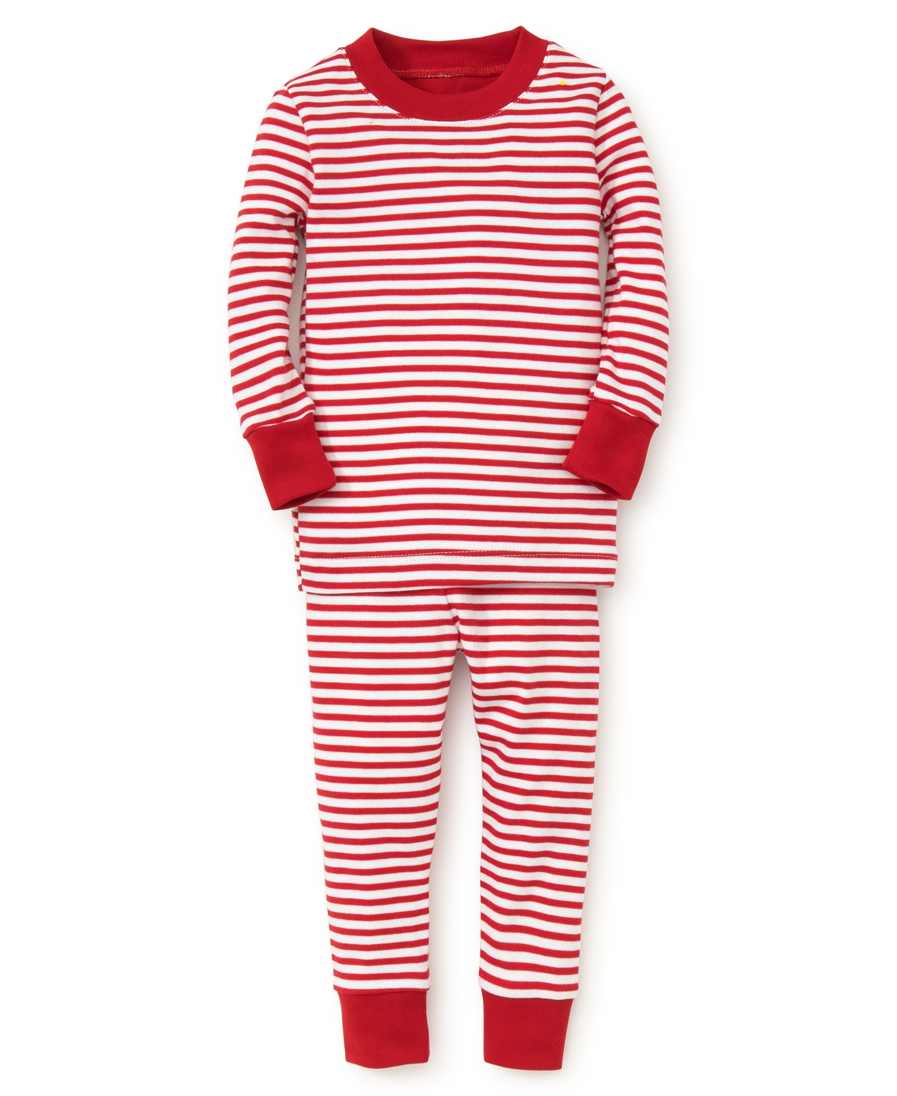 Santa's Sleigh Stripe Toddler Pajama Set - Kissy Kissy