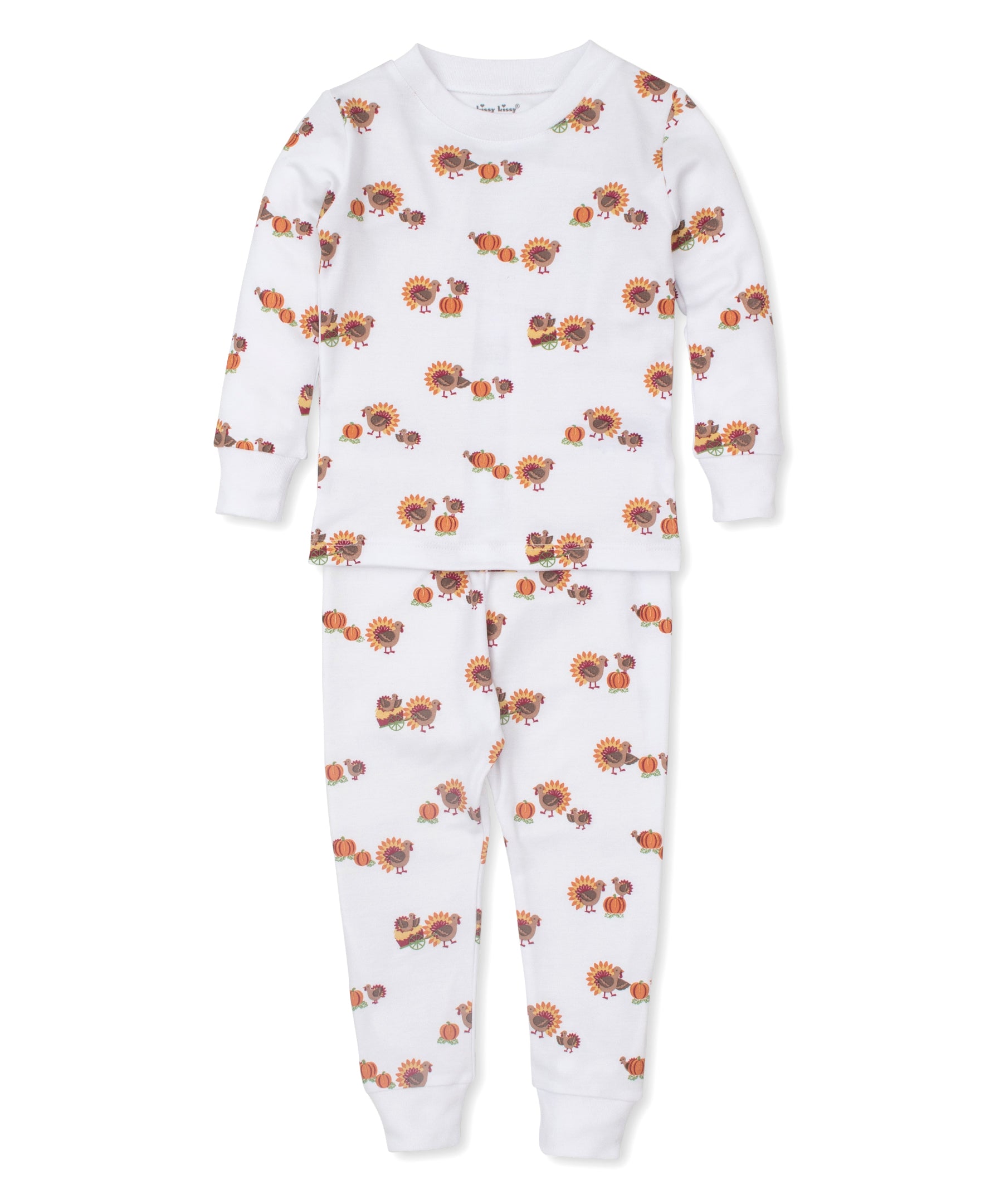Gobble Gobble Toddler Pajama Set - Kissy Kissy