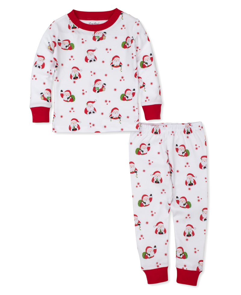 Jolly Santas Toddler Pajama Set - Kissy Kissy