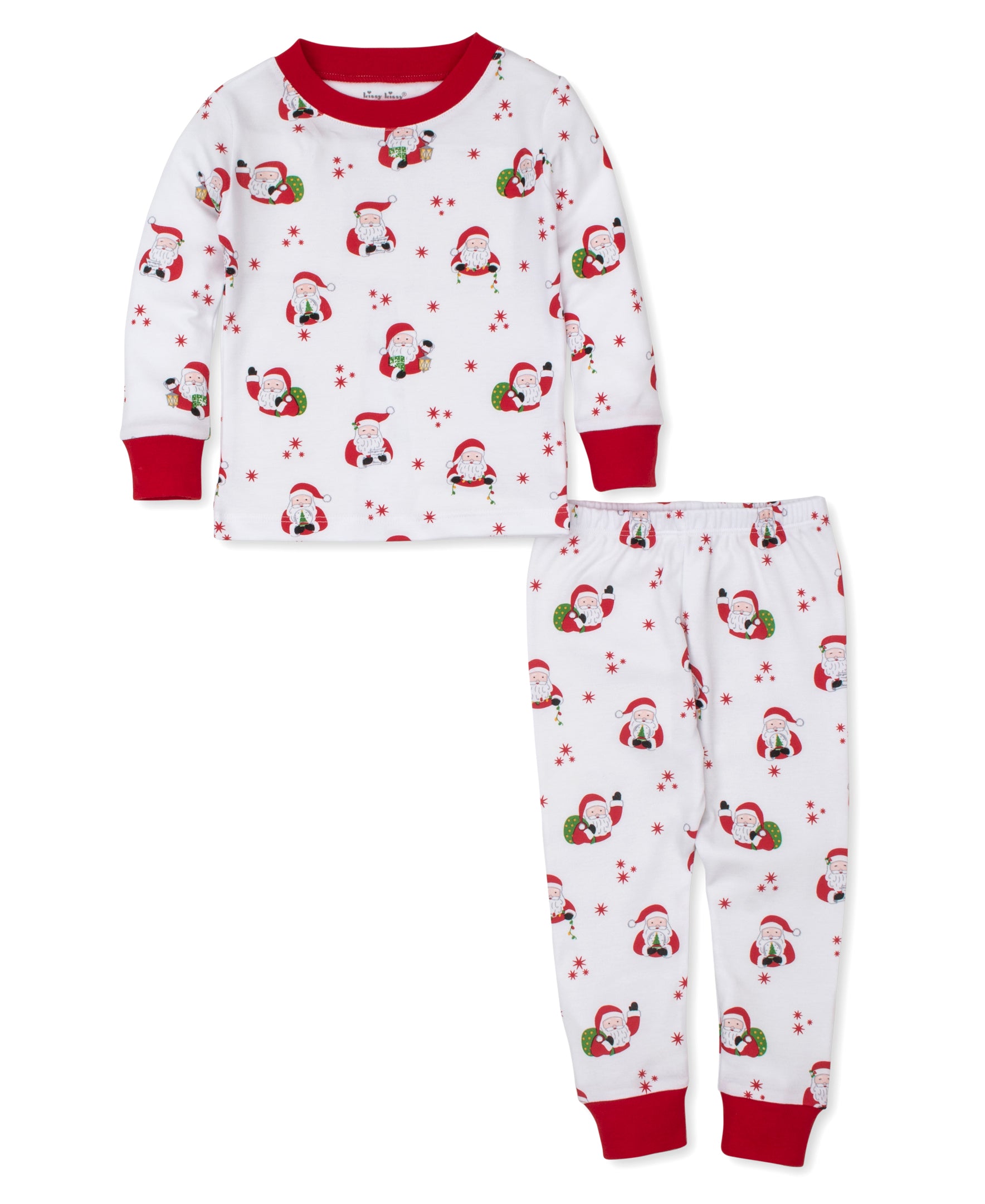 Jolly Santas Kids Pajama Set (12-14) - Kissy Kissy