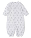 Beary Plaid Silver Convertible Gown - Kissy Kissy