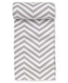 Gray Chevron Knit Novelty Blanket - Kissy Kissy