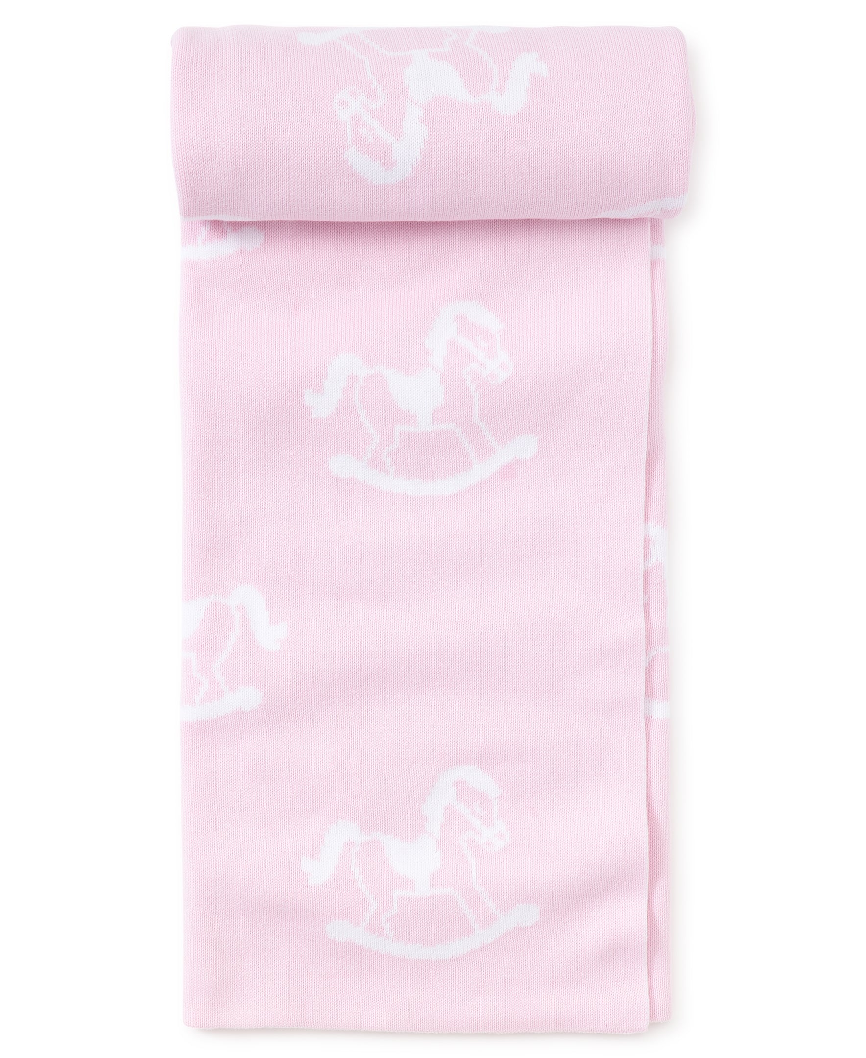 Pink Rocker Knit Novelty Blanket - Kissy Kissy