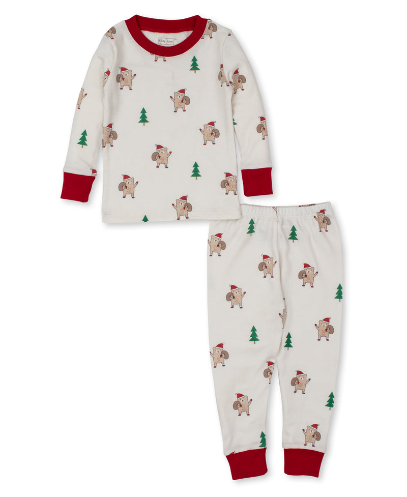 Kissy Love Santa Bear Pajama Set - Kissy Kissy